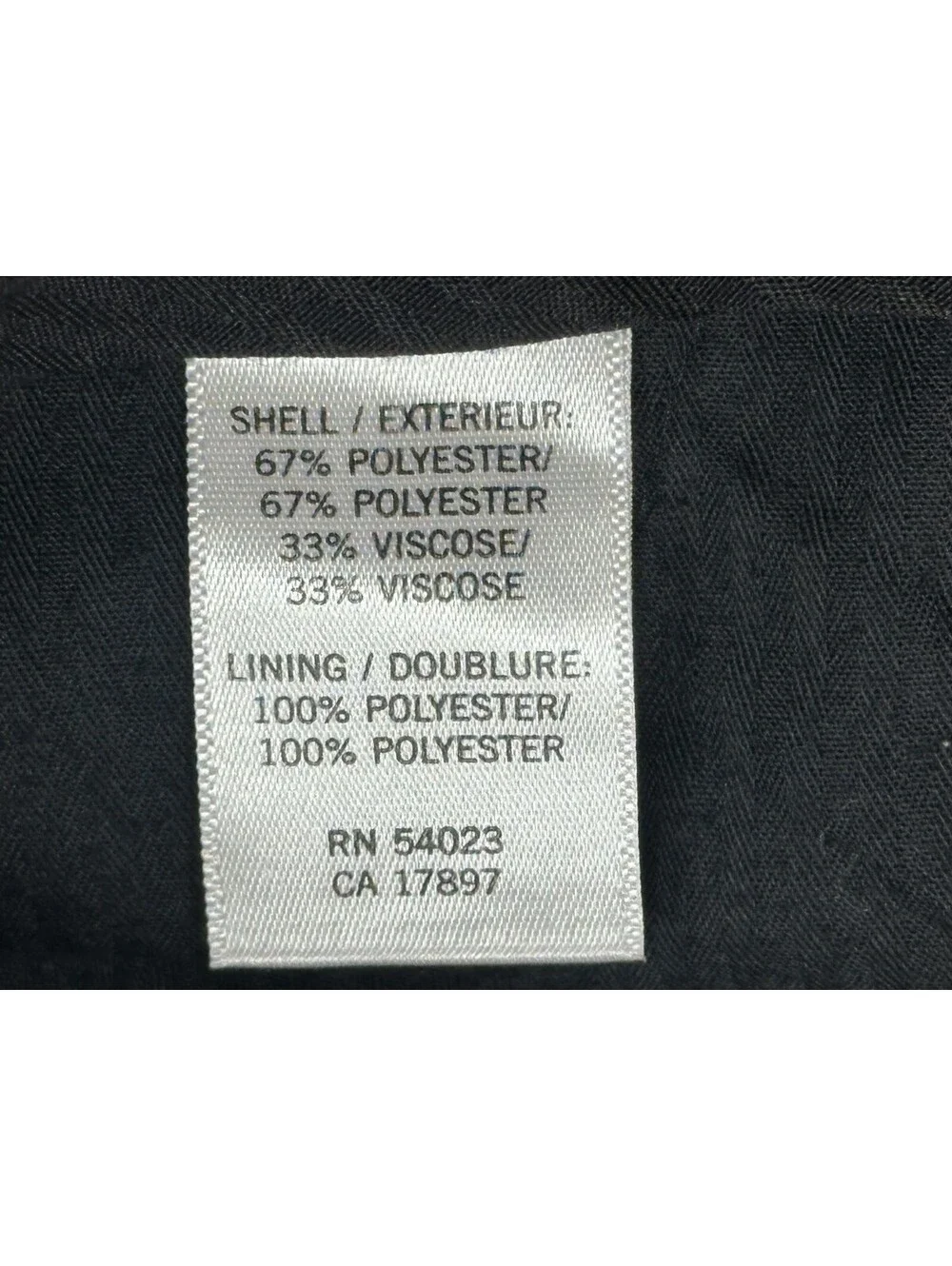 Banana Republic Classic Straight Dress Pants Black Men 34/30